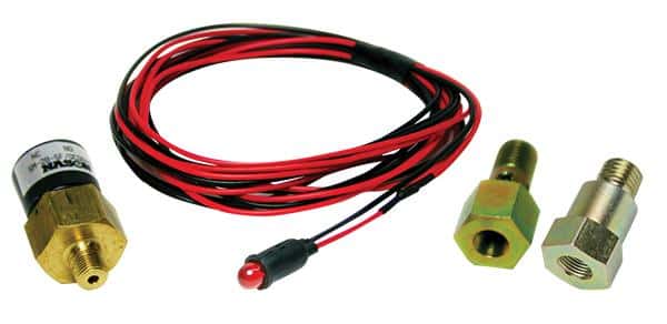 BD Diesel — BD Diesel Low Fuel Pressure Alarm Kit Red LED - 1998-2007 Dodge 24-valve
LOW PRESS ALARM KIT - view 3