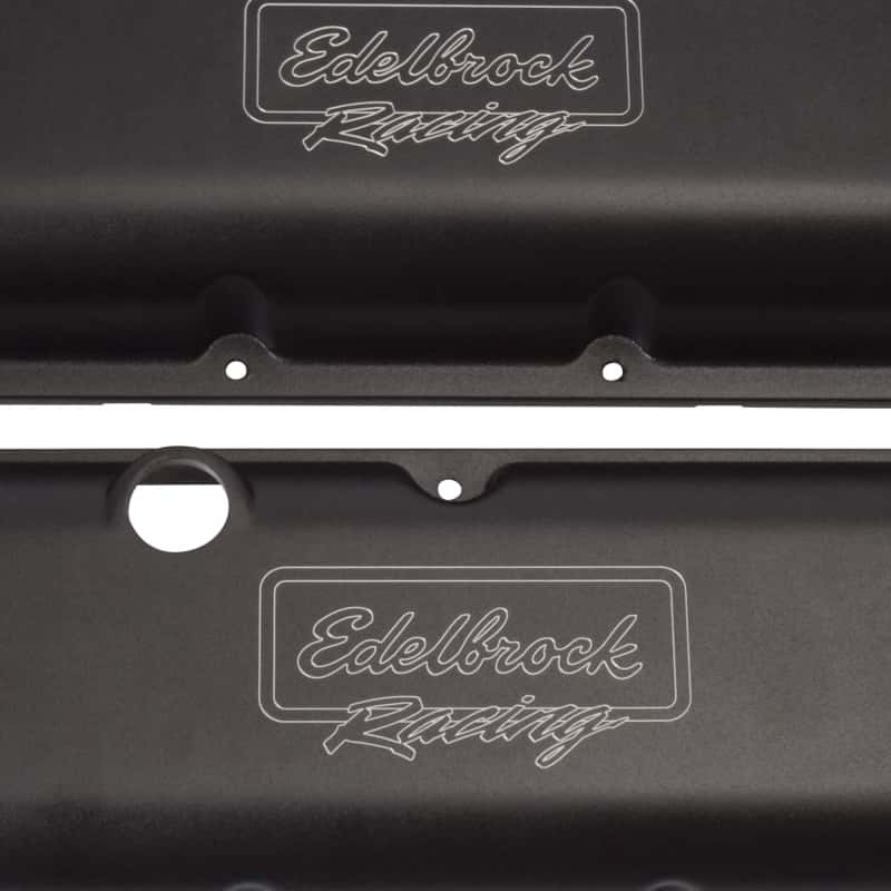 Edelbrock — Edelbrock Valve Cover Victor Series Chevrolet 1965 and Later 396-502 V8 Low Black
ELITE - view 3