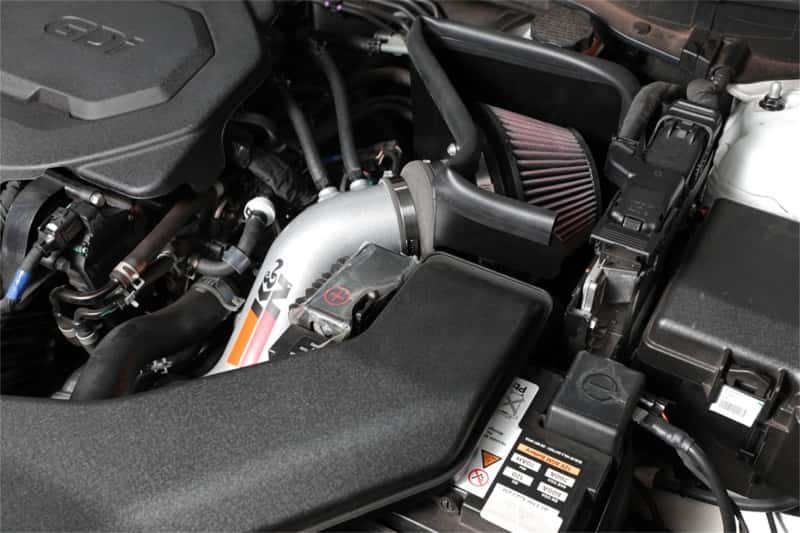 K&N Engineering — K&N 15-18 Hyundai Sonata L4-2.4L F/I Silver Typhoon Short Ram Intake
Performance Air Inta
Air Intake System - view 5