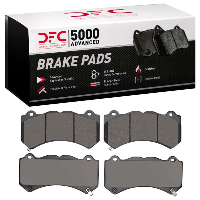 DFC — DFC 09-25 Cadillac CTS Front 5000 Advanced Low Metallic Brake Pads
DFC Brake Pad Set - view 1