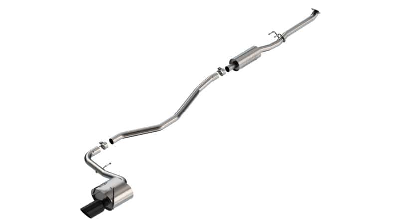 Borla — Borla 22-24 Honda Civic Sport 2.25in S-Type Cat Back 4in Tip - Black Chrome
Cat-Back System - view 1