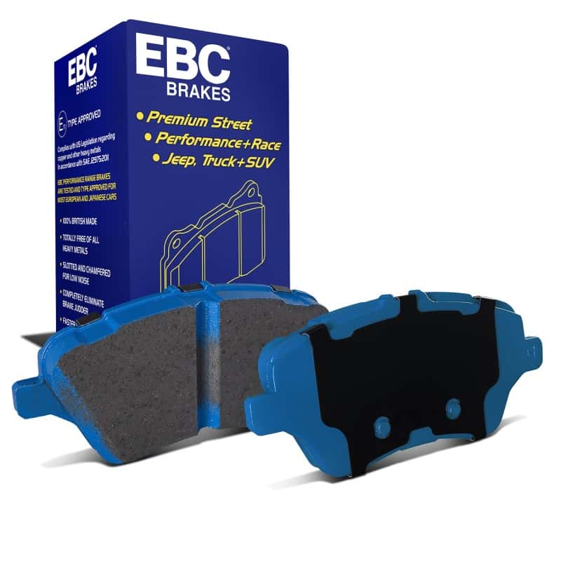 EBC — EBC 2017+ Ford Fiesta (MK7) Bluestuff Front Brake Pads
Disc Brake Pad - view 2