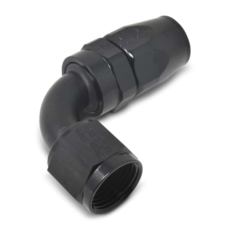 Russell — Russell Performance -4 AN Black 90 Degree Full Flow Hose End
Hose Fitting - view 6