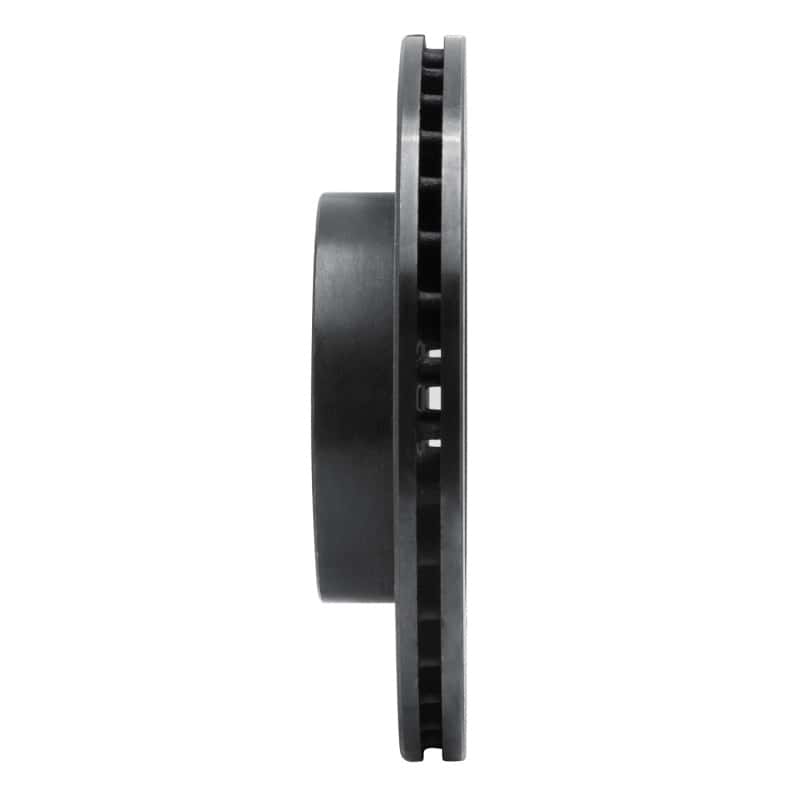 R1 Concepts — R1 90-91 Audi 90 Quattro Front Left Drilled & Slotted Black Brake Rotor
R1 Brake Rotor Drill - view 3