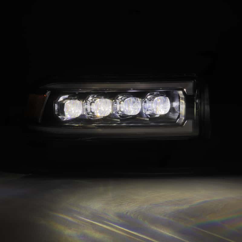 AlphaRex — AlphaRex 94-01 RAM 1500 NOVA LED Proj Headlights Alpha-Blk w/Activ Light/Seq Signal/SB DRL
Projector Headlights - view 3