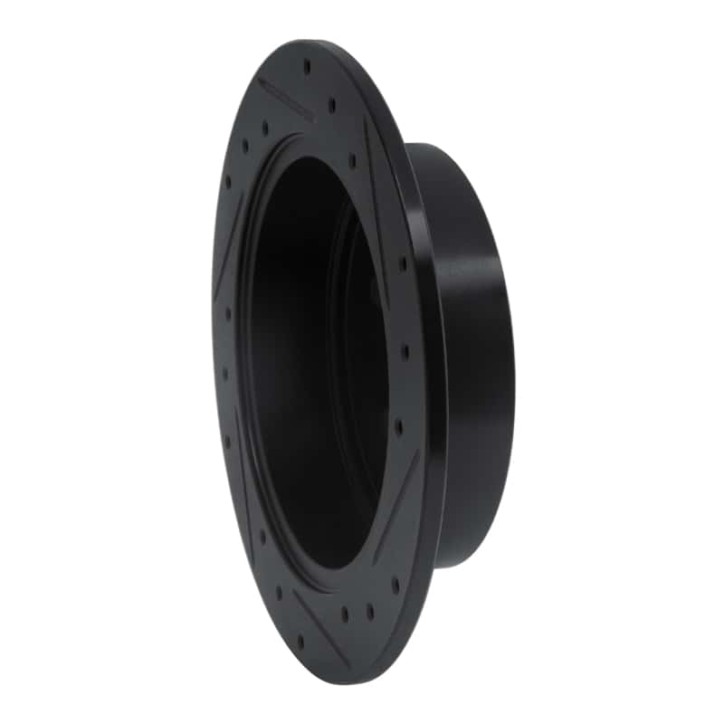 R1 Concepts — R1 00-10 Pontiac Vibe Rear Left Drilled & Slotted Black Brake Rotor
R1 Brake Rotor Drill - view 4