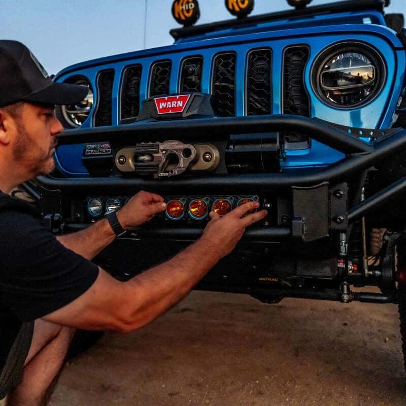KC HiLiTES — KC HiLiTES FLEX ERA LED Performance Yellow Combo Lens for Light Bars - view 5