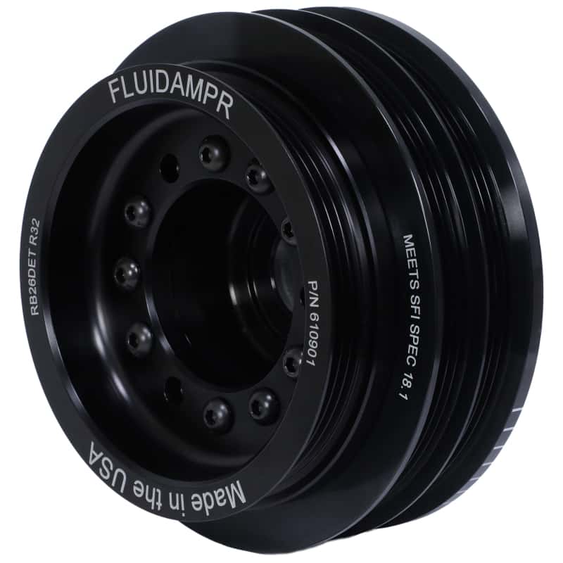 Fluidampr — Fluidampr Nissan RB26DET Phase-1 BNR32 GT-R Steel Internally Balanced Damper
Harmonic Balancer - view 1