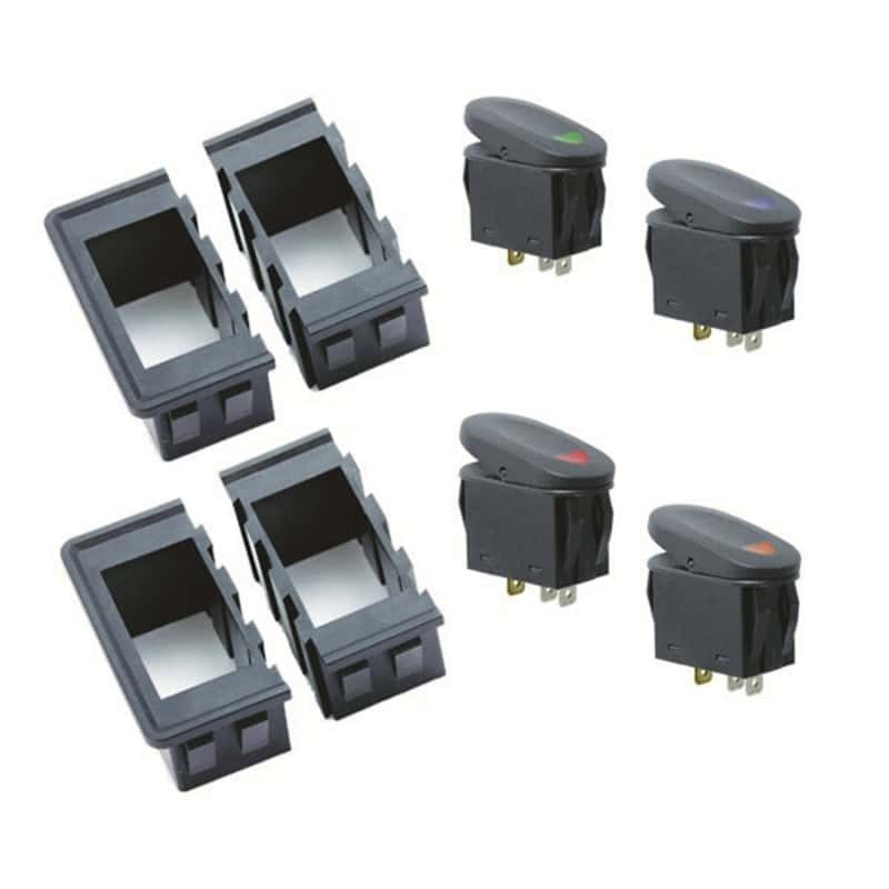 Rugged Ridge — Rugged Ridge Rocker Switch Housing Kit
Toggle Switch Panel
OFFROAD_INTERIOR - view 2