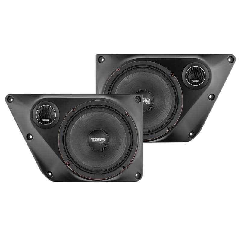 DS18 — DS18 21-25 Bronco Back Door Pnls Fits Most 2x 6.5in Speakers 2x 2.3in Cut Out Twtrs Speaker Not Incl - view 3