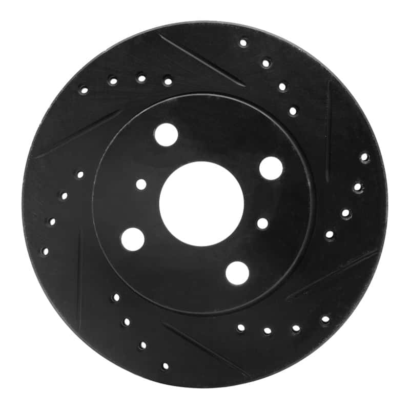 R1 Concepts — R1 85-88 Chevrolet Nova Front Right Drilled & Slotted Black Brake Rotor
R1 Brake Rotor Drill - view 1