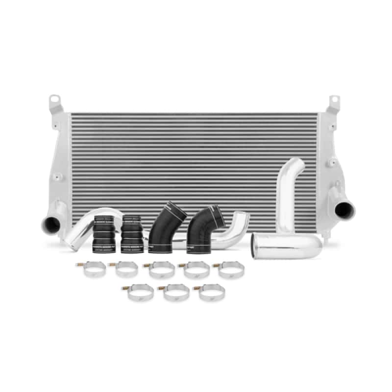 Mishimoto — Mishimoto 02-04.5 Chevrolet 6.6L Duramax Intercooler Kit w/ Pipes (Silver) - view 2