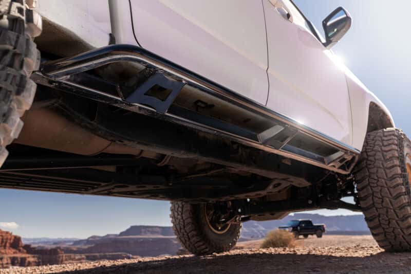 N-Fab — N-Fab Trail Slider Steps 15-20 Chevy/GMC Colorado/Canyon Crew Cab All Beds - SRW - Textured Black
TS 15-24 Cl/Cn TX - view 5