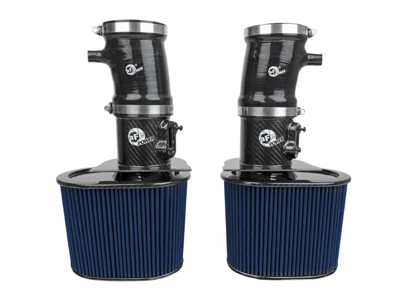 aFe — aFe 15-19 Lamborghini Huracan V10-5.2L Track Series Intake System w/ Pro 5R Filter
Track Series Intake  - view 4