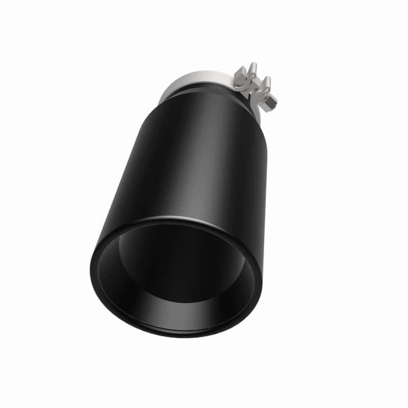Magnaflow — MagnaFlow Tip Stainless Black Coated Single Double Round Single Outlet 5in Dia 4in Inlet 13in L
Stainless Steel
Exhaust Tip - view 22