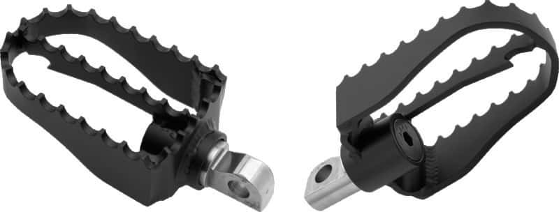 Burly Brand — Burly Brand MX Pegs Rider - Black - view 1