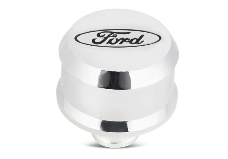 Ford Racing — Ford Racing Slant Edge Breather - Chrome
Oil Breather Cap - view 4