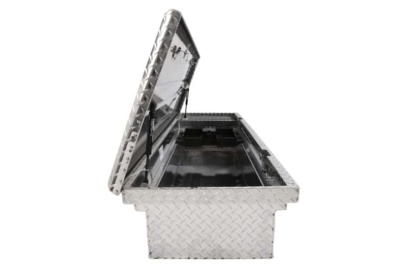 Dee Zee — Dee Zee Universal Tool Box - Red Crossover - Single Lid BT Alum
ToolBxTrkBedRTR - view 9