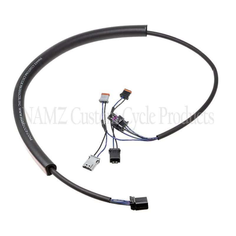 NAMZ — NAMZ 2018+ V-Twin Softail FLHC/S FLDE Plug-N-Play Replacement Rear Fender Harness - view 1