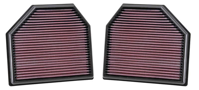 K&N Engineering — K&N Replacement Air Filter for 11-14 BMW M5/M6 4.4L V8 / 2015 M4/M3 3.0L I6  (2 per box)
Replacement Air Filt
Air Filter - view 1