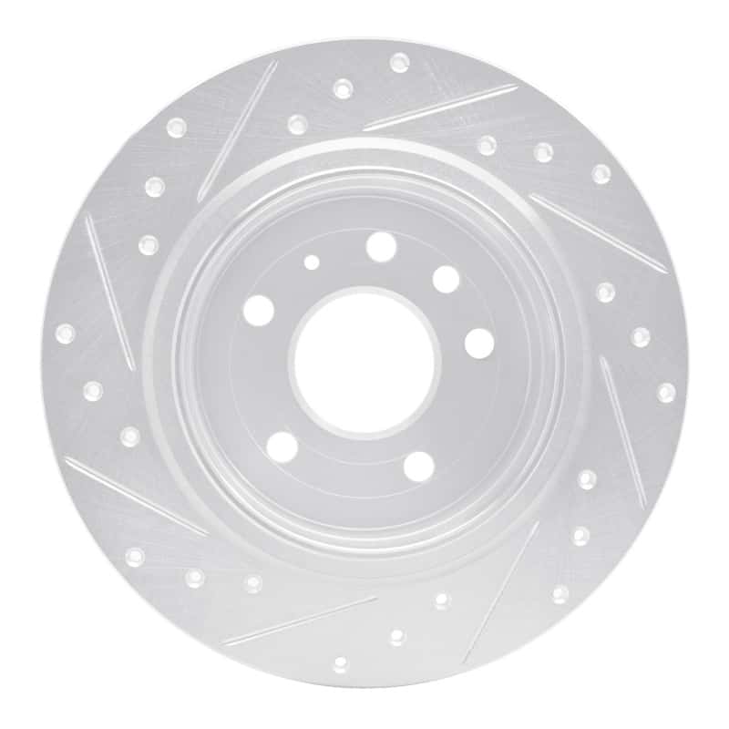 R1 Concepts — R1 99-10 Saab 9-5 Rear Right Drilled & Slotted Silver Brake Rotor
R1 Brake Rotor Drill - view 5