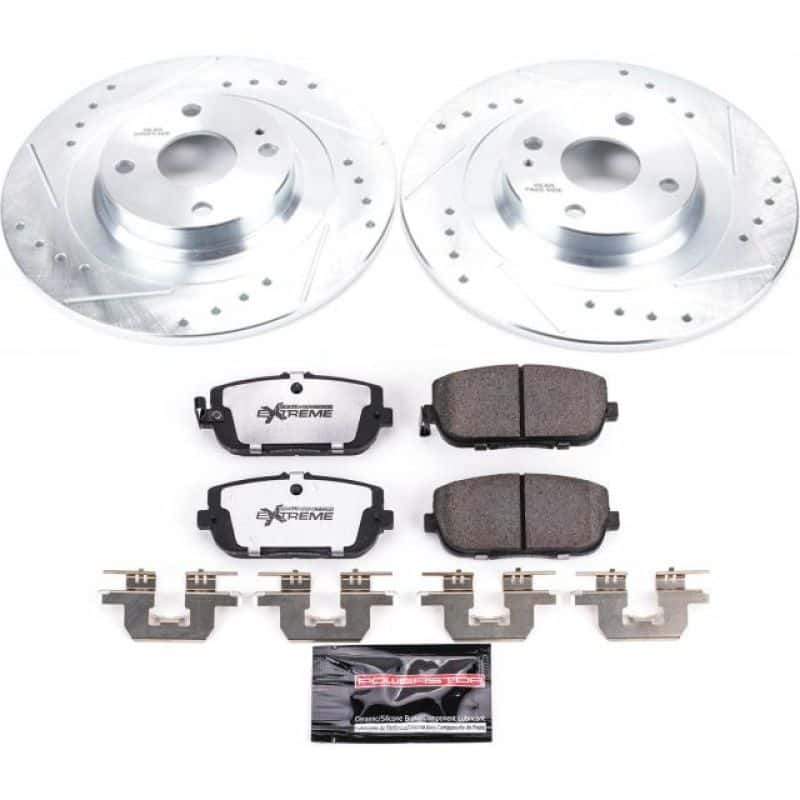 PowerStop — Power Stop 17-19 Fiat 124 Spider Rear Z26 Street Warrior Brake Kit - view 1