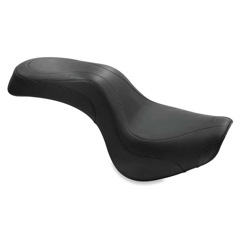 Mustang Motorcycle — Mustang 06-21 Kawasaki Vulcan 900 Classic & Custom DayTripper 1PC Seat - Black - view 2