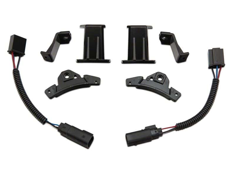 Raxiom — Raxiom 18-23 Jeep Wrangler JL 7-In Headlight Retro-Fit Kit w/ Harness- Blk Housing (Clear Lens)
Headlights - view 5