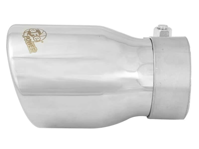 aFe — aFe MACH Force-Xp 2.5in Inlet x 3-1/2in Outlet x 6in Length 2.5in 304 Stainless Steel Exhaust Tip
Exhaust Tip Polished - view 2