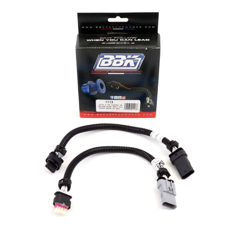 BBK — BBK 16-20 Chevrolet Camaro 6.2L SS O2 Sensor Extensions (AUTO ONLY Drivers Side 1 Front & 1 Rear)
O2 Harness Extension
O2SnsrExtCbl - view 1