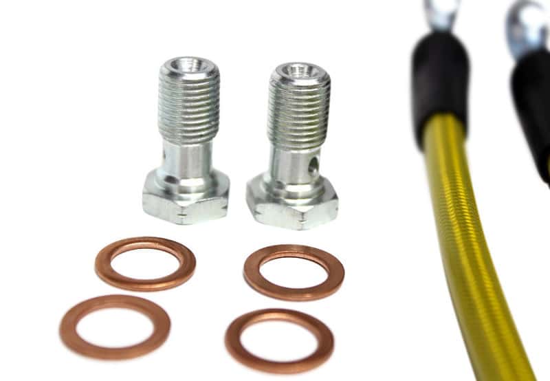 ISR Performance — ISR Performance Stainless Steel Front Brake Lines - Nissan 240sx (S13/S14) - view 1