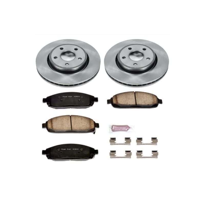 PowerStop — Power Stop 06-10 Jeep Commander Front Autospecialty Brake Kit - view 1