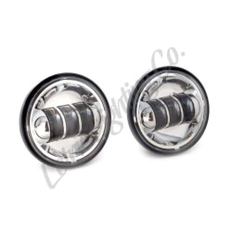 Letric Lighting — Letric Lighting 4.5in Led Passing Lamps Chr - view 2