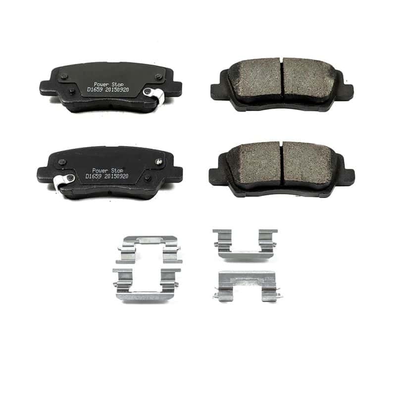 PowerStop — Power Stop 13-18 Cadillac ATS Rear Z17 Evolution Ceramic Brake Pads w/Hardware
Z17 Brake Pads - view 1
