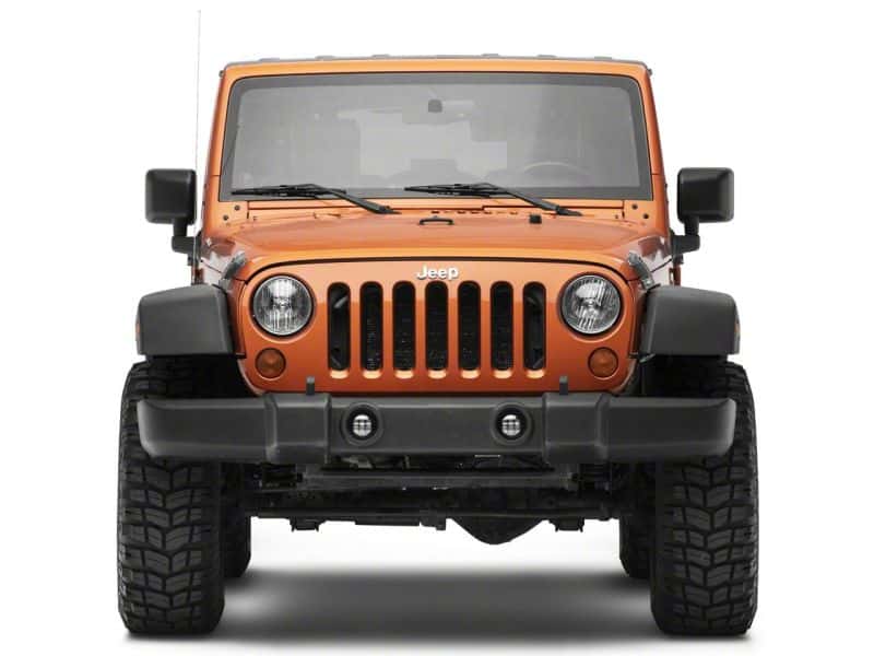 Raxiom — Raxiom 07-23 Jeep Wrangler JK & JL Axial Series Tri-Bar LED Fog Lights- Amber
Lights - view 5