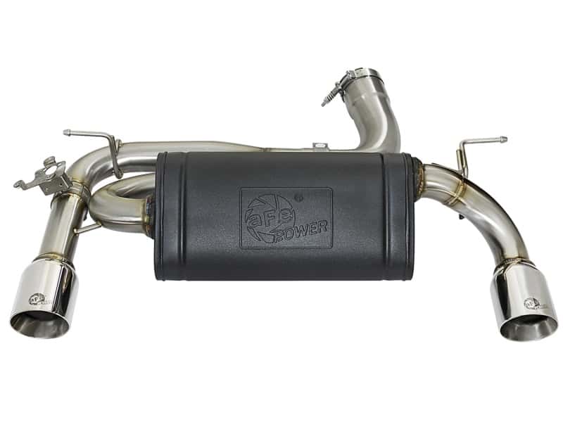 aFe — aFe MACHForce XP Exhausts Axle-Back 12-15 BMW 335i 3.0T (SS w/Polished Tips)
Axle-Back Exhaust - view 2