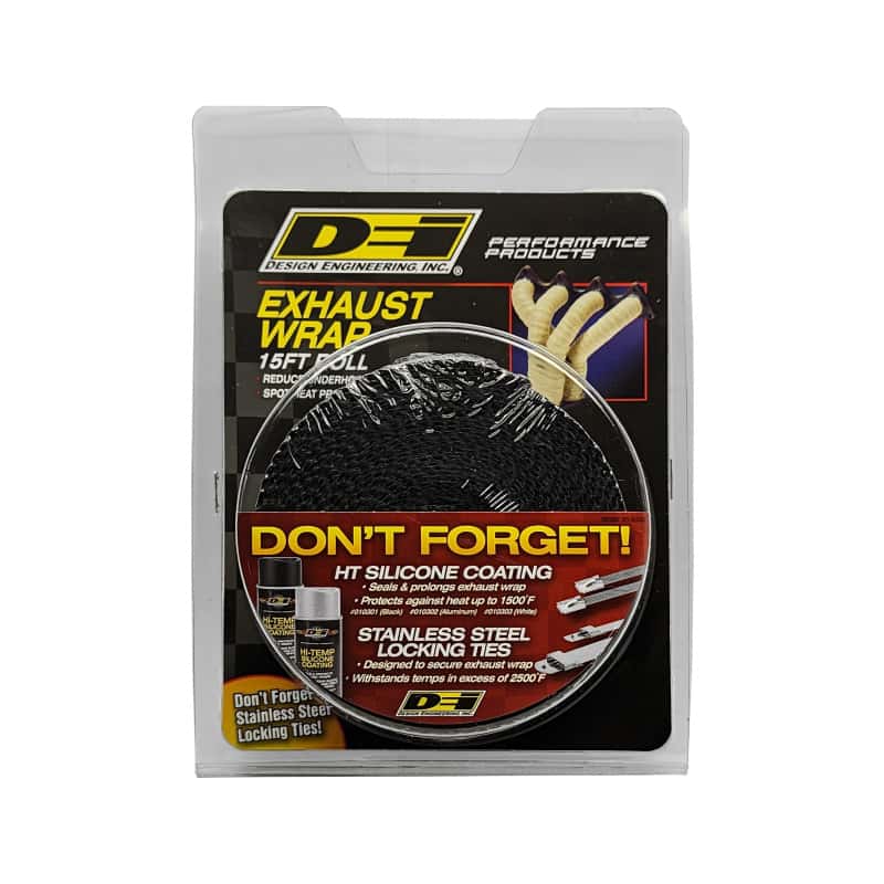 DEI — DEI Exhaust Wrap 2in x 15ft - Black
Exhaust Wrap Kit - view 7