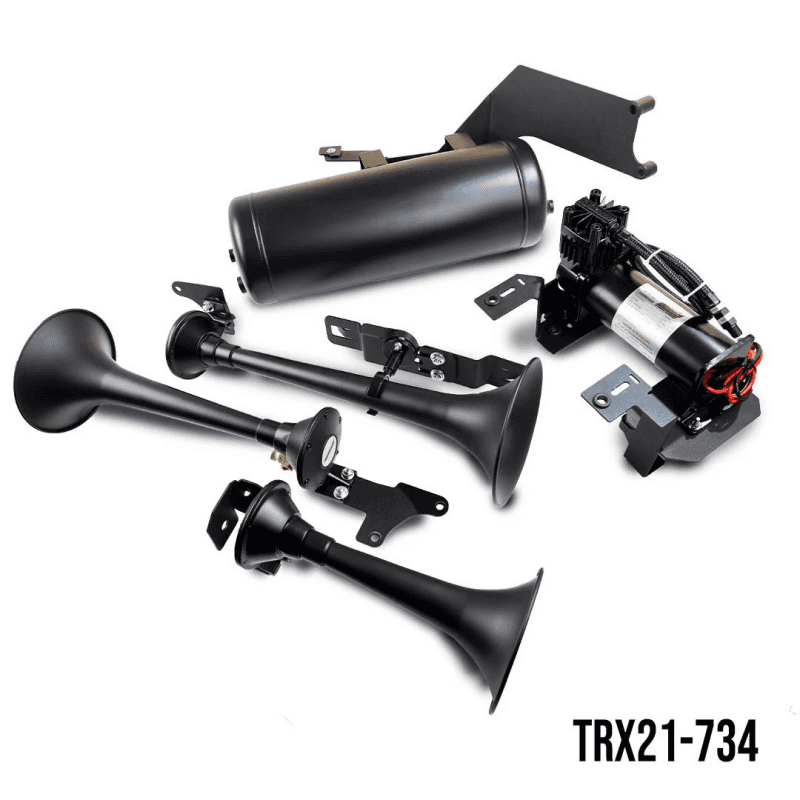 Kleinn Air Horns — Kleinn Dodge Ram 1500 TRX Onboard Air System w Model 730 Horns 1500 TRX
Onboard Air w/ Horns - view 1