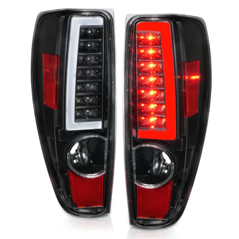ANZO — ANZO 2004-2012 Chevrolet Colorado/ GMC Canyon LED Tail Lights w/ Light Bar Black Housing
Tail Light Set - view 8