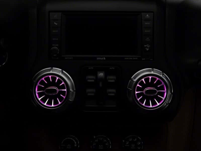 Raxiom — Raxiom 11-18 Jeep Wrangler JK LED Ambient Vent Lighting Kit
Lights - view 14