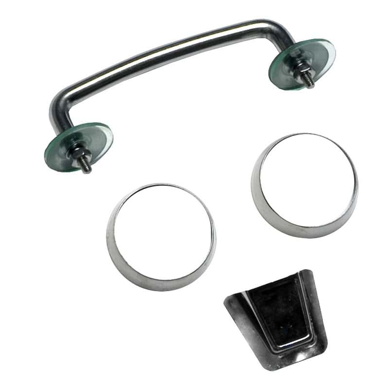 Rugged Ridge — Rugged Ridge 07-12 Jeep Wrangler JK Stainless Steel Windshield Tie Down Kit
OFFROAD_EXTERIOR
WnshldTieDownKt - view 2