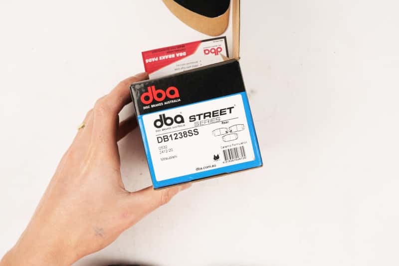 DBA — DBA 91-93 Mitsubishi 3000GT VR-4 (AWD) Rear Street Series Brake Pads
Brake Pad - view 3
