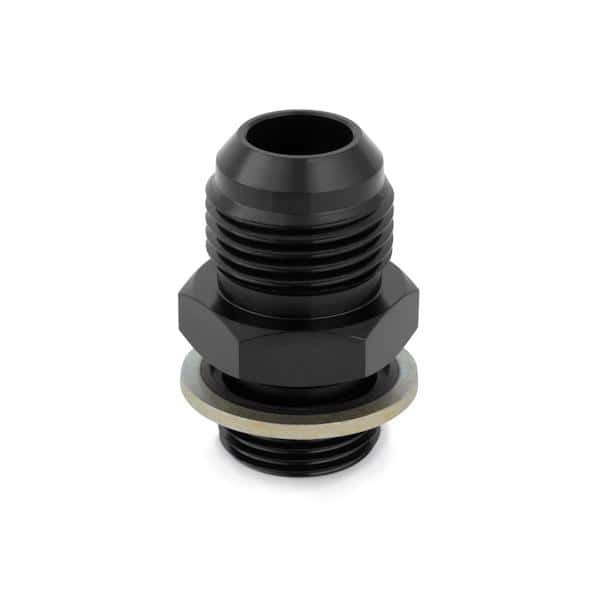 Mishimoto — Mishimoto Sandwich Plate Fitting M20 x -10AN Black
Oil Cooler Adapter - view 3