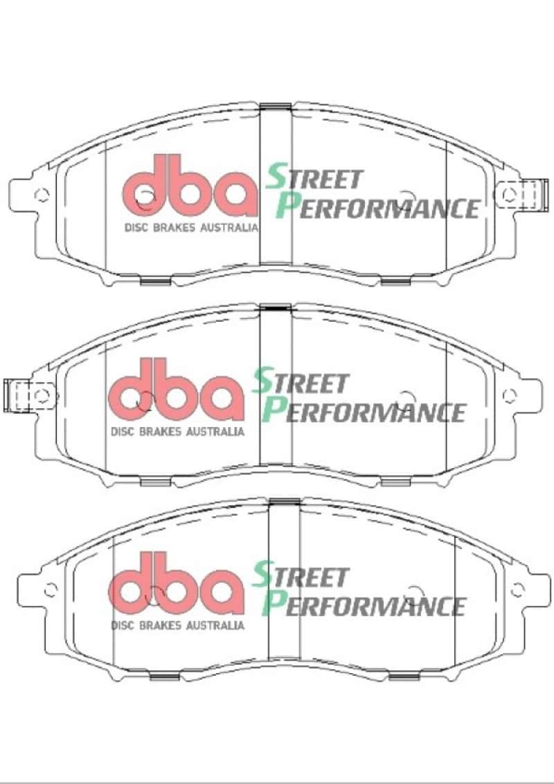 DBA — DBA 00-04 Nissan Xterra SP500 Front Brake Pads
Brake Pad - view 2