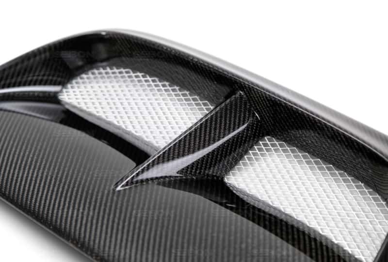 Seibon — Seibon 04-05 Subaru WRX/STi CW Carbon Fiber Hood Scoop - Only Fits OEM Hoods (Not Seibon Hoods) - view 9