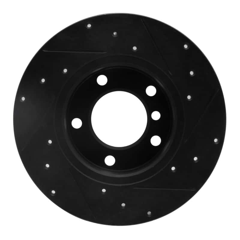R1 Concepts — R1 95-98 BMW Z3 Front Left Drilled & Slotted Black Brake Rotor
R1 Brake Rotor Drill - view 5