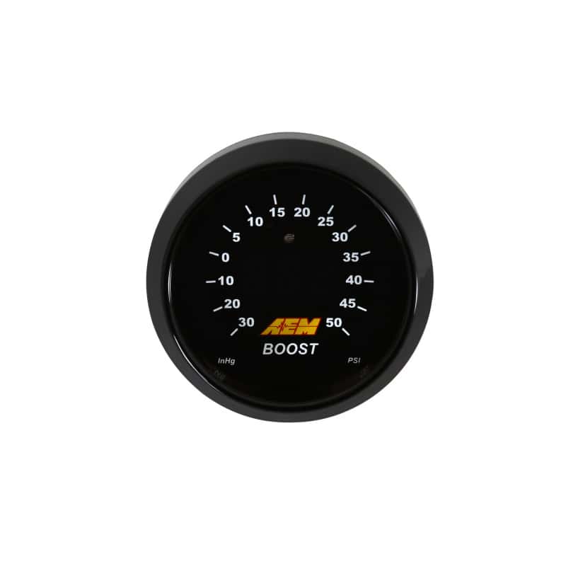 AEM — AEM 52mm Boost Digital Gauge -30-50psi
Classic Digital
Digital Gauge - view 2