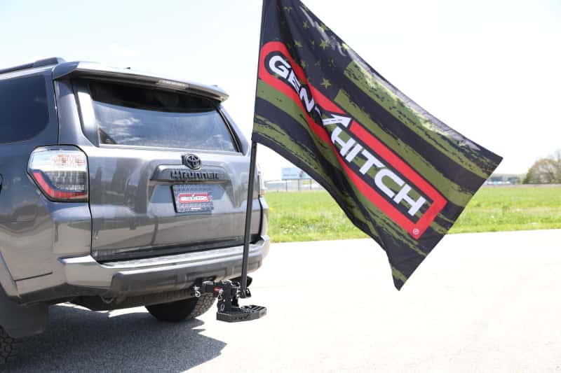 GEN-Y Hitch — Gen-Y 6ft Flag Pole w/2.5in Receiver
Flag Pole - view 3