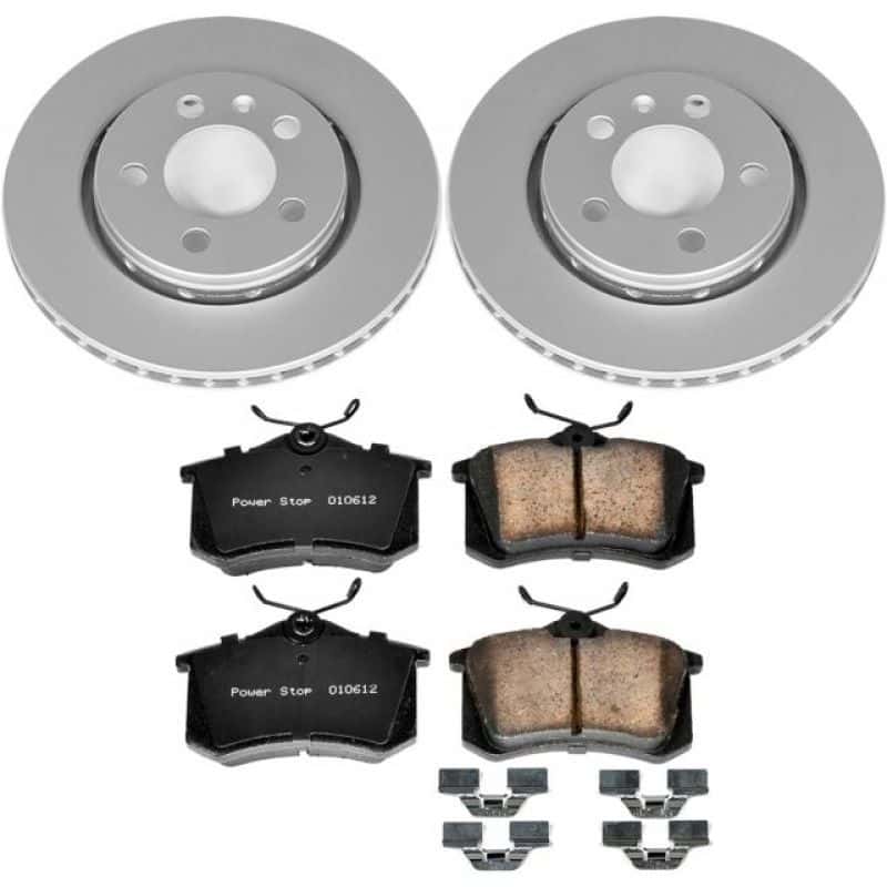 PowerStop — Power Stop 00-06 Audi TT Quattro Rear Z23 Evolution Sport Coated Brake Kit - view 1