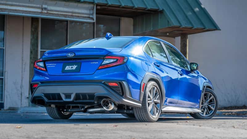 Borla — Borla 22-24 Subaru WRX ATAK Cat Back Exhaust
Cat-Back System - view 3